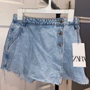 Zara Denim Skort